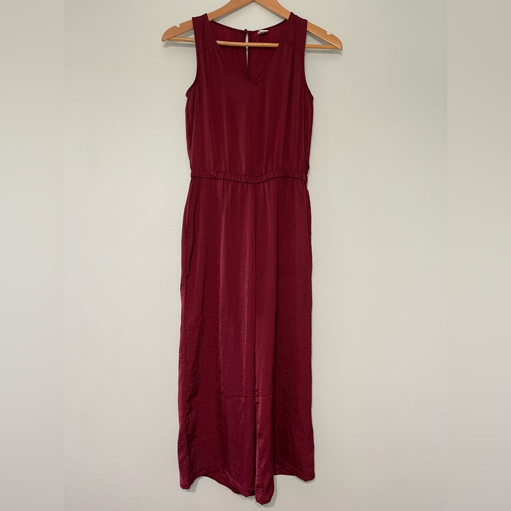 Dark Wine Jumpsuit